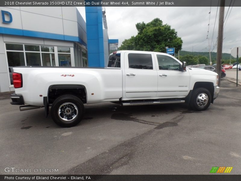 Summit White / Jet Black 2018 Chevrolet Silverado 3500HD LTZ Crew Cab Dual Rear Wheel 4x4