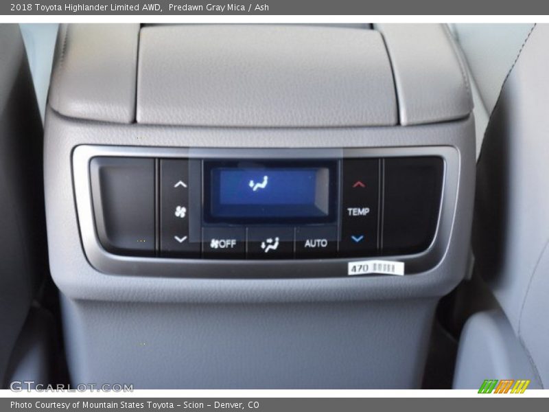 Predawn Gray Mica / Ash 2018 Toyota Highlander Limited AWD
