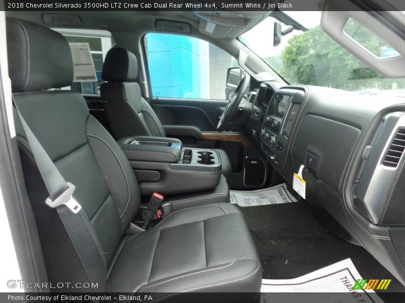 Summit White / Jet Black 2018 Chevrolet Silverado 3500HD LTZ Crew Cab Dual Rear Wheel 4x4
