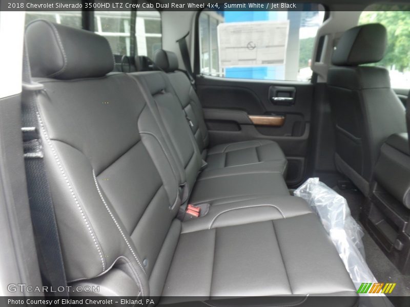 Summit White / Jet Black 2018 Chevrolet Silverado 3500HD LTZ Crew Cab Dual Rear Wheel 4x4