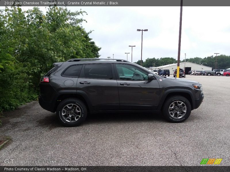 Granite Crystal Metallic / Black 2019 Jeep Cherokee Trailhawk 4x4