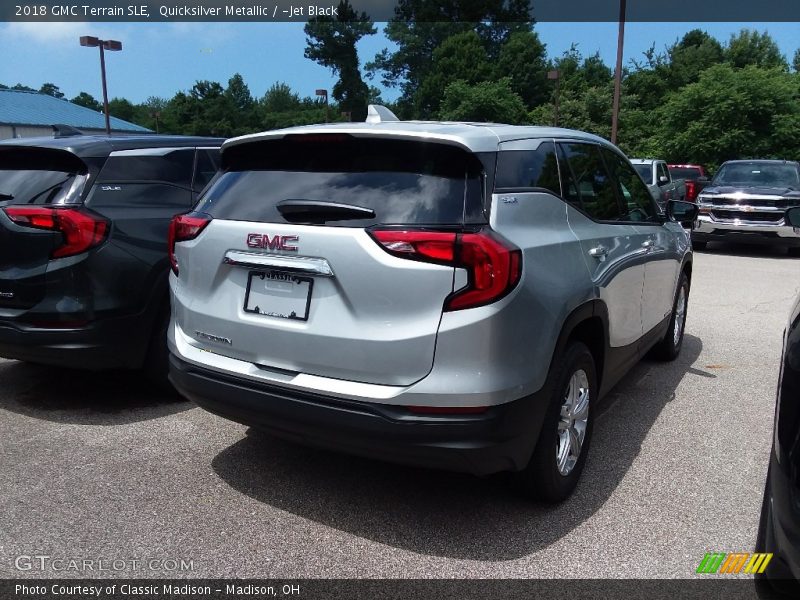 Quicksilver Metallic / ­Jet Black 2018 GMC Terrain SLE