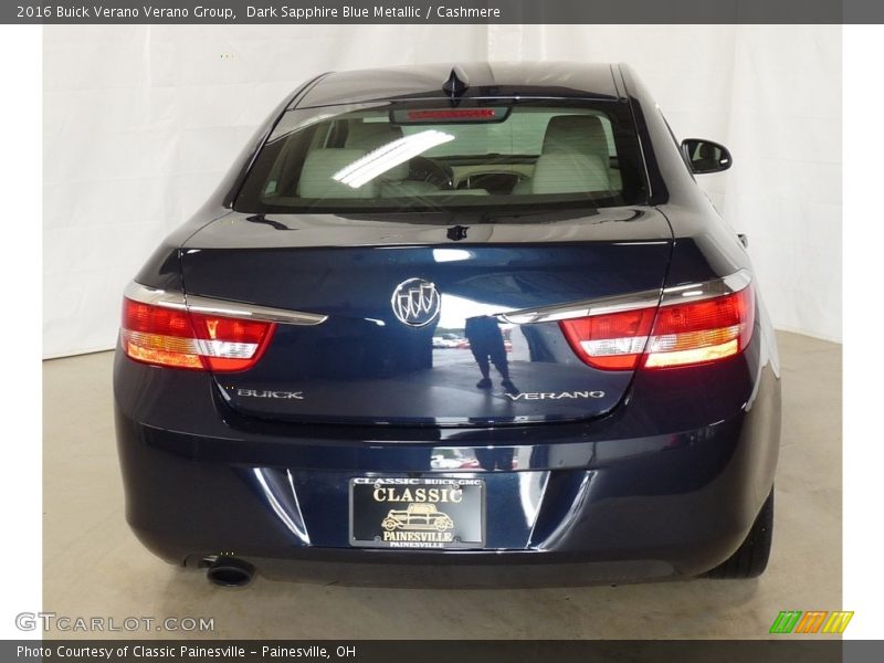 Dark Sapphire Blue Metallic / Cashmere 2016 Buick Verano Verano Group