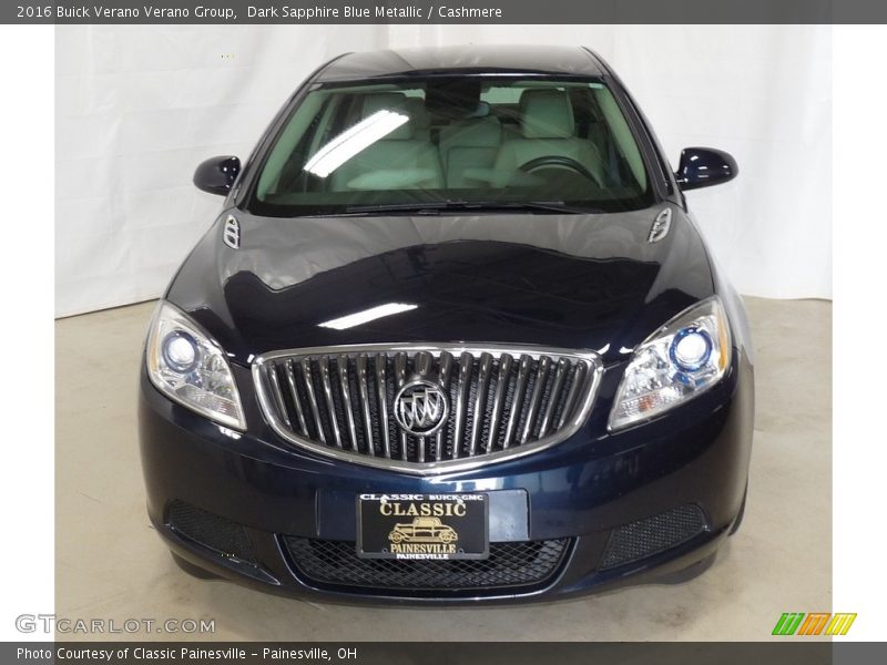 Dark Sapphire Blue Metallic / Cashmere 2016 Buick Verano Verano Group