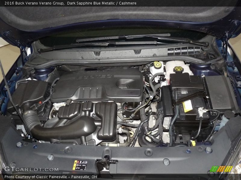 Dark Sapphire Blue Metallic / Cashmere 2016 Buick Verano Verano Group