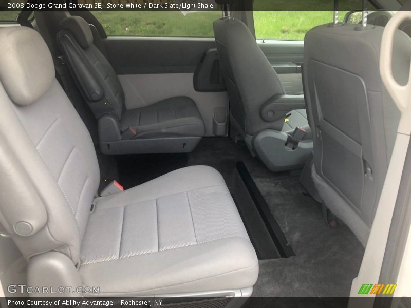 Stone White / Dark Slate/Light Shale 2008 Dodge Grand Caravan SE