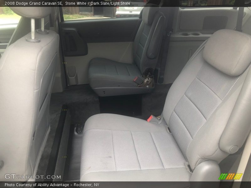 Stone White / Dark Slate/Light Shale 2008 Dodge Grand Caravan SE