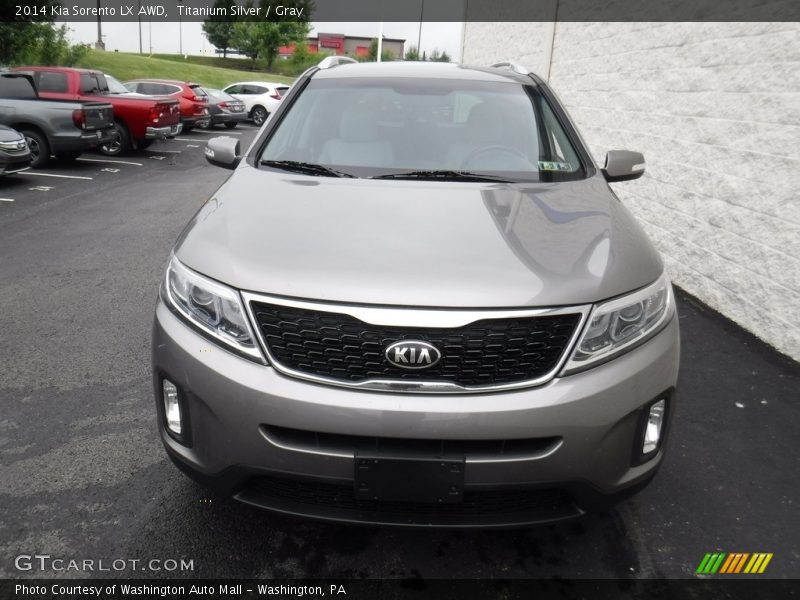 Titanium Silver / Gray 2014 Kia Sorento LX AWD