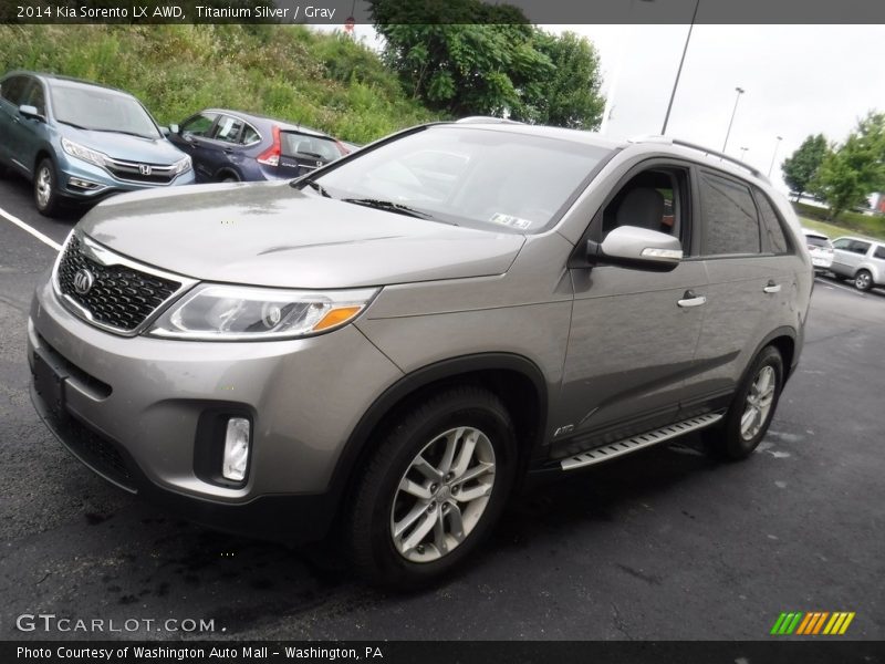 Titanium Silver / Gray 2014 Kia Sorento LX AWD