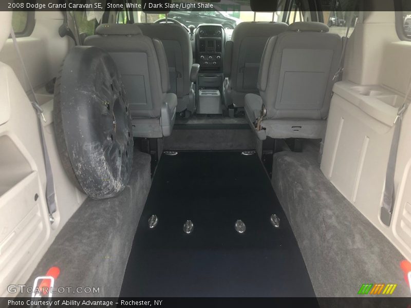 Stone White / Dark Slate/Light Shale 2008 Dodge Grand Caravan SE