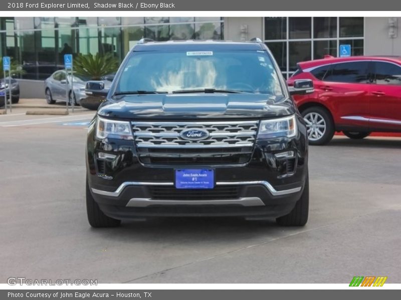 Shadow Black / Ebony Black 2018 Ford Explorer Limited