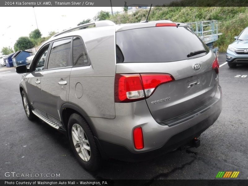 Titanium Silver / Gray 2014 Kia Sorento LX AWD