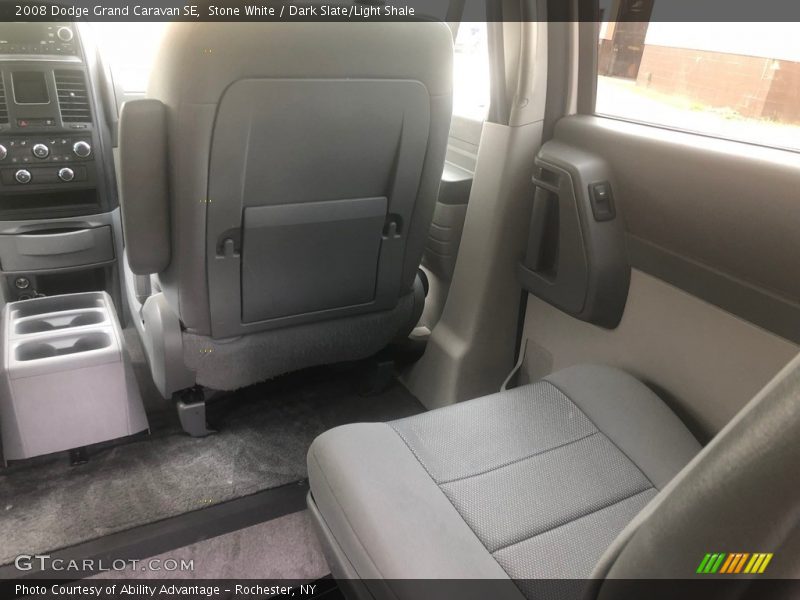 Stone White / Dark Slate/Light Shale 2008 Dodge Grand Caravan SE