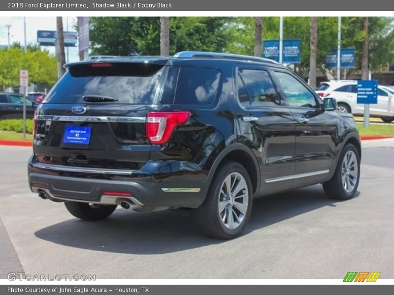 Shadow Black / Ebony Black 2018 Ford Explorer Limited