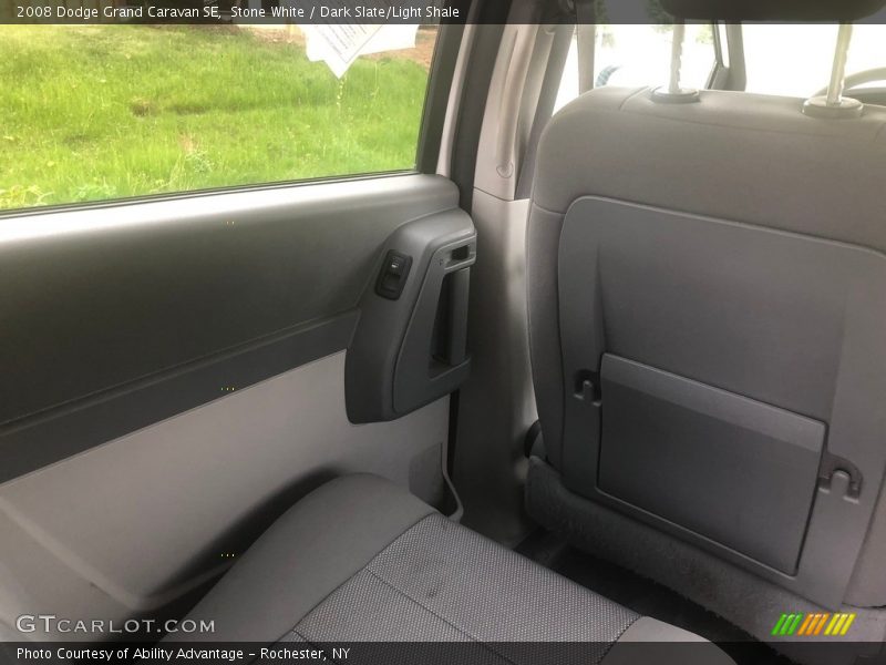 Stone White / Dark Slate/Light Shale 2008 Dodge Grand Caravan SE