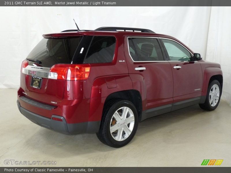 Merlot Jewel Metallic / Light Titanium 2011 GMC Terrain SLE AWD