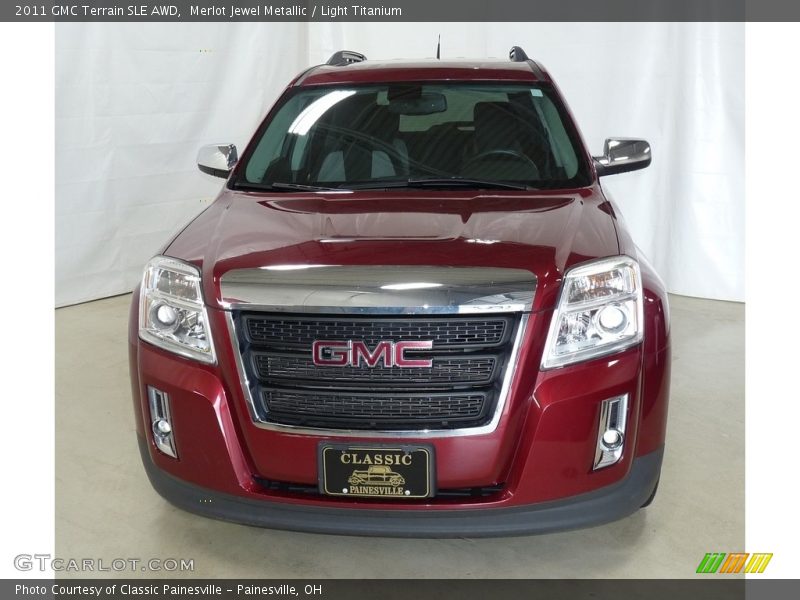 Merlot Jewel Metallic / Light Titanium 2011 GMC Terrain SLE AWD