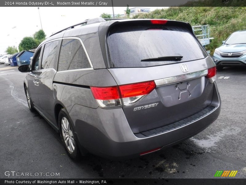 Modern Steel Metallic / Gray 2014 Honda Odyssey EX-L