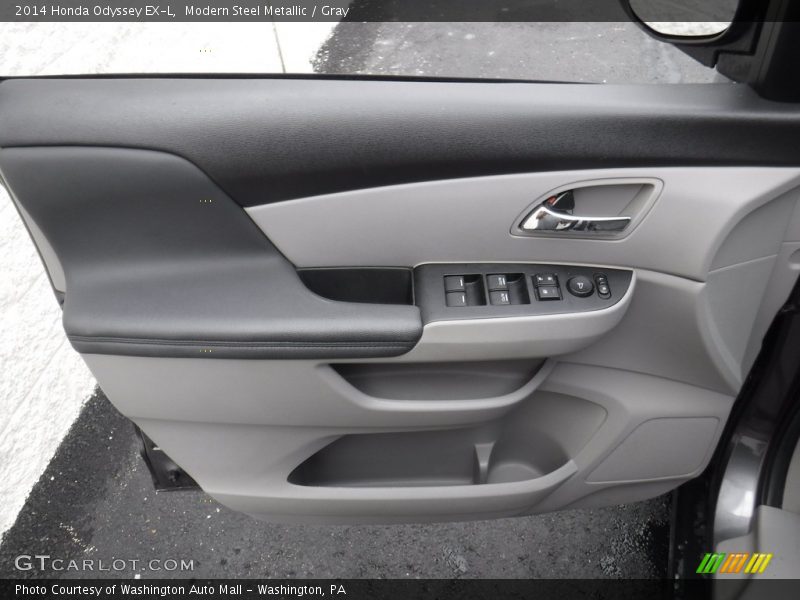 Modern Steel Metallic / Gray 2014 Honda Odyssey EX-L