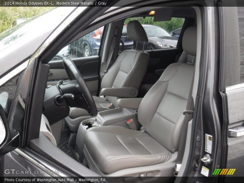 Modern Steel Metallic / Gray 2014 Honda Odyssey EX-L