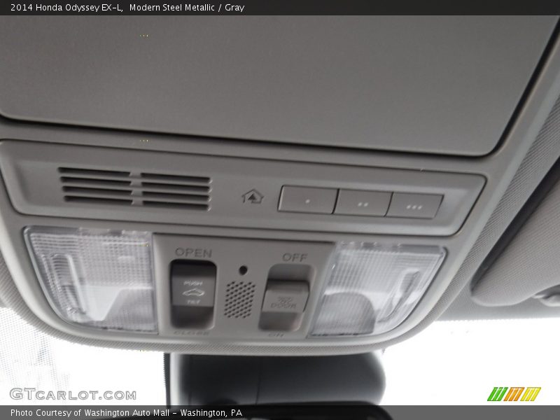 Modern Steel Metallic / Gray 2014 Honda Odyssey EX-L