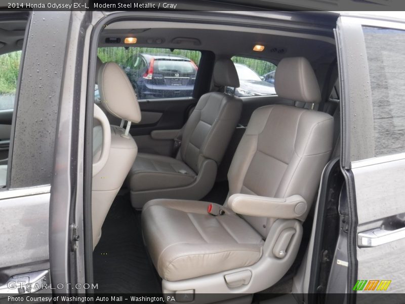 Modern Steel Metallic / Gray 2014 Honda Odyssey EX-L