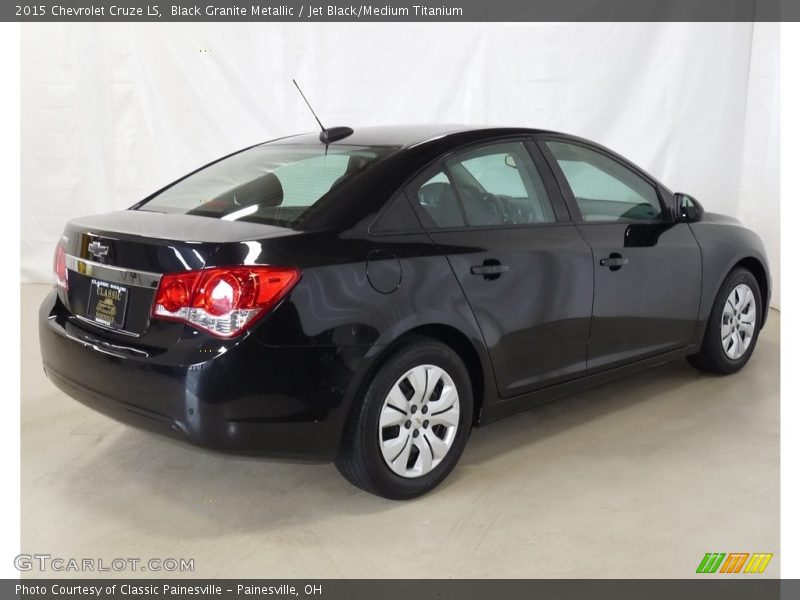 Black Granite Metallic / Jet Black/Medium Titanium 2015 Chevrolet Cruze LS