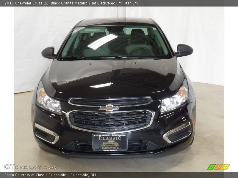 Black Granite Metallic / Jet Black/Medium Titanium 2015 Chevrolet Cruze LS