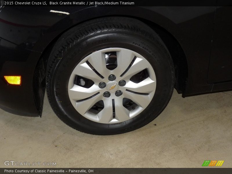 Black Granite Metallic / Jet Black/Medium Titanium 2015 Chevrolet Cruze LS