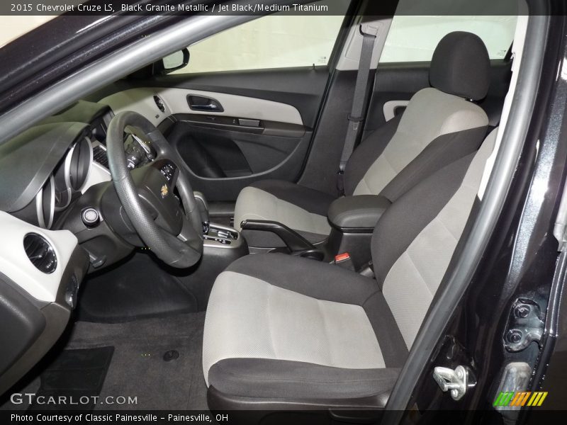 Black Granite Metallic / Jet Black/Medium Titanium 2015 Chevrolet Cruze LS