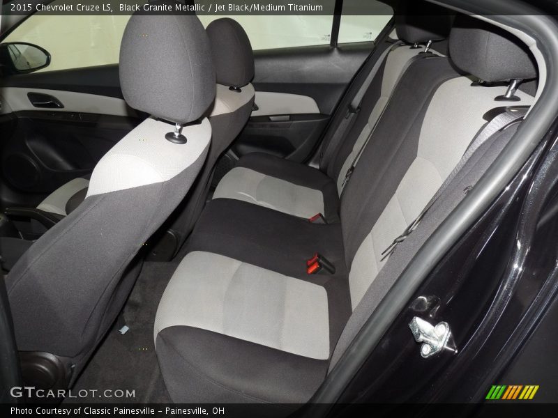 Black Granite Metallic / Jet Black/Medium Titanium 2015 Chevrolet Cruze LS