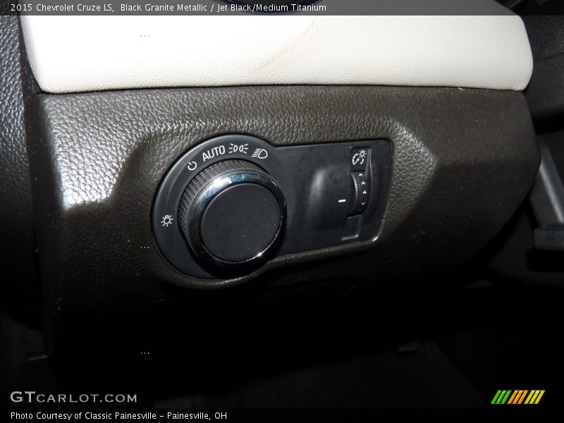 Black Granite Metallic / Jet Black/Medium Titanium 2015 Chevrolet Cruze LS