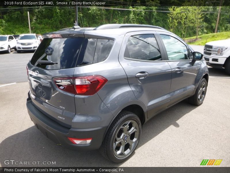 Smoke / Ebony Black/Copper 2018 Ford EcoSport SES 4WD