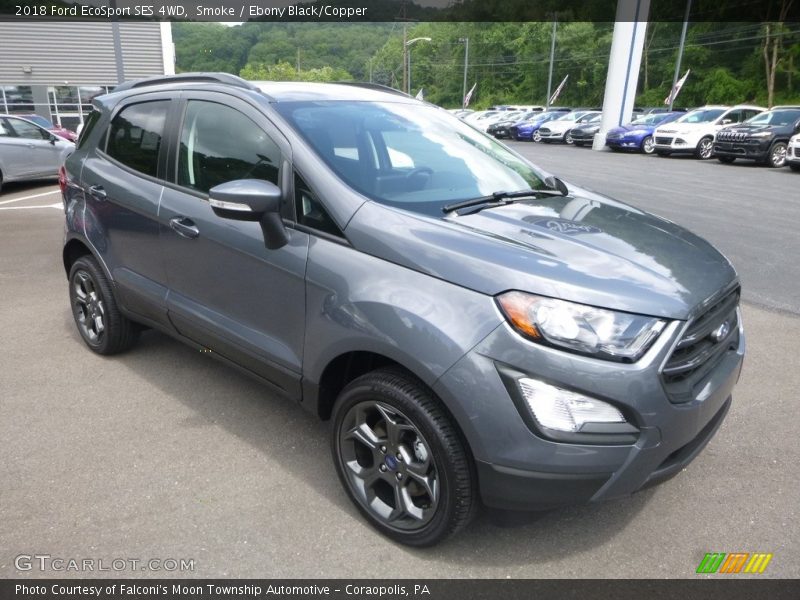 Smoke / Ebony Black/Copper 2018 Ford EcoSport SES 4WD