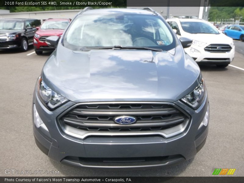 Smoke / Ebony Black/Copper 2018 Ford EcoSport SES 4WD