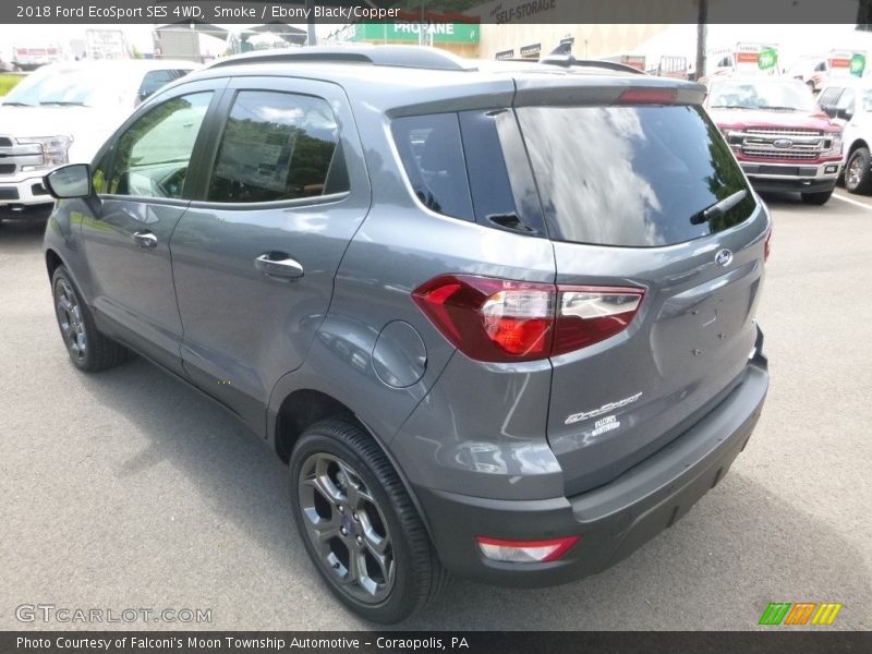 Smoke / Ebony Black/Copper 2018 Ford EcoSport SES 4WD