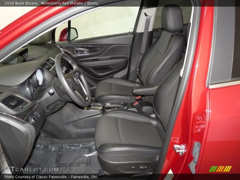 Winterberry Red Metallic / Ebony 2016 Buick Encore