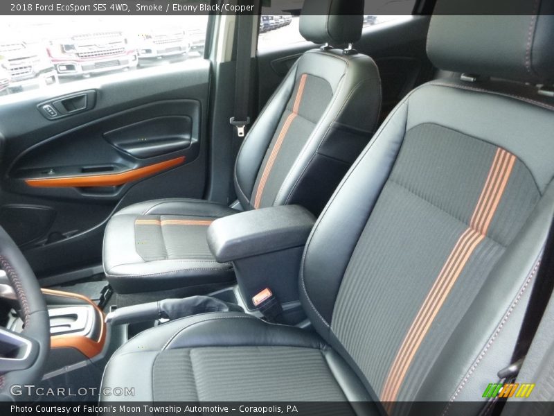 Smoke / Ebony Black/Copper 2018 Ford EcoSport SES 4WD