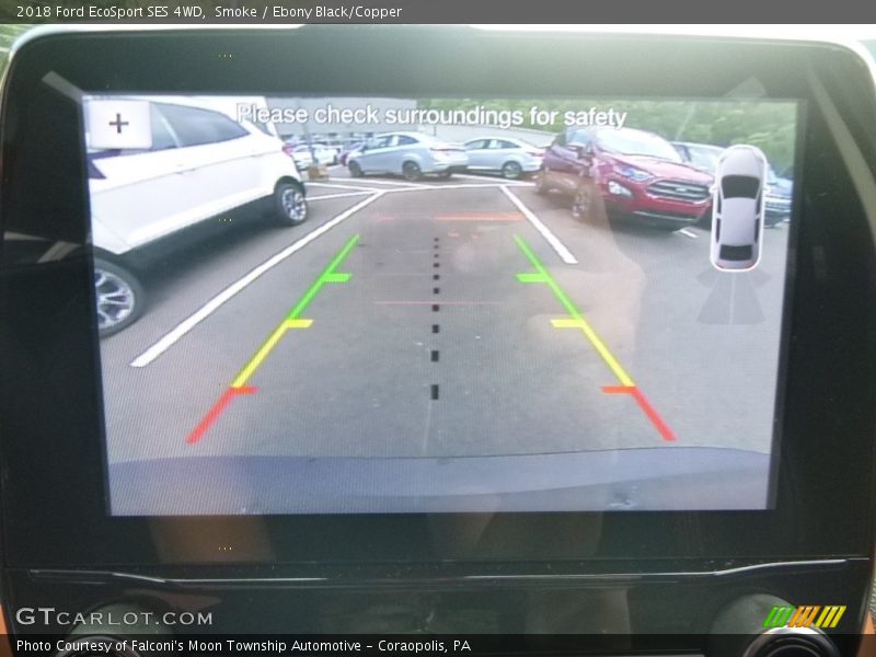 Smoke / Ebony Black/Copper 2018 Ford EcoSport SES 4WD