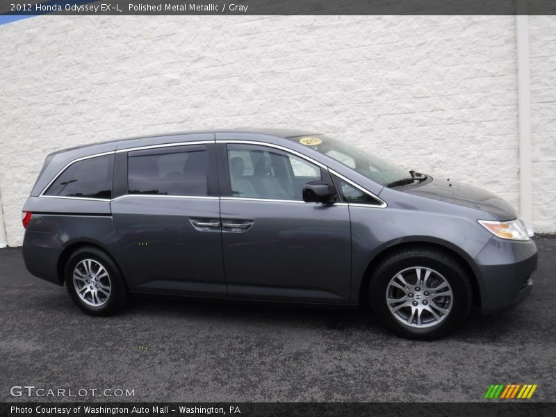 Polished Metal Metallic / Gray 2012 Honda Odyssey EX-L