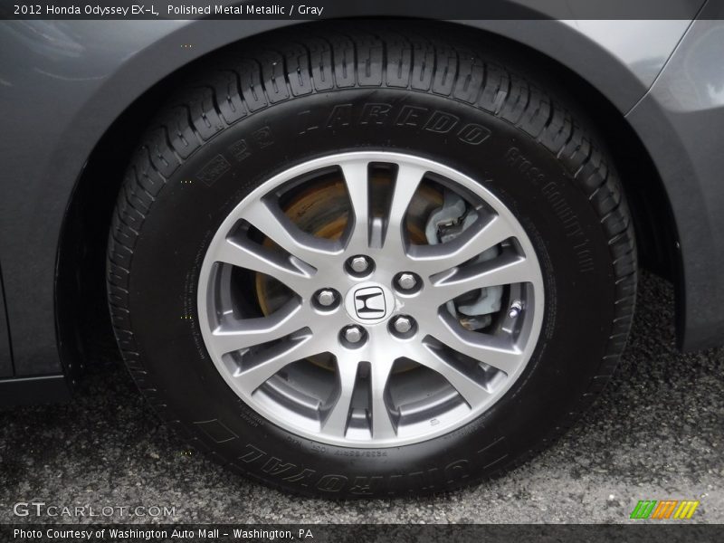 Polished Metal Metallic / Gray 2012 Honda Odyssey EX-L
