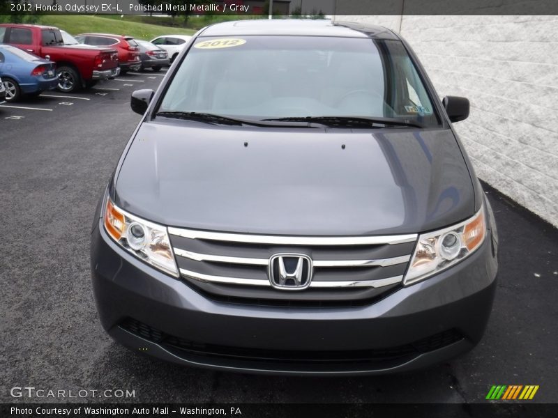 Polished Metal Metallic / Gray 2012 Honda Odyssey EX-L