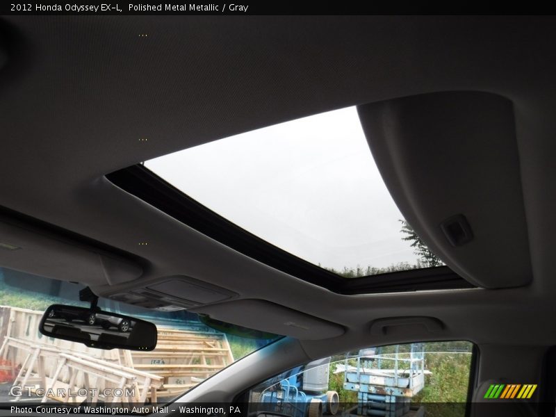Polished Metal Metallic / Gray 2012 Honda Odyssey EX-L