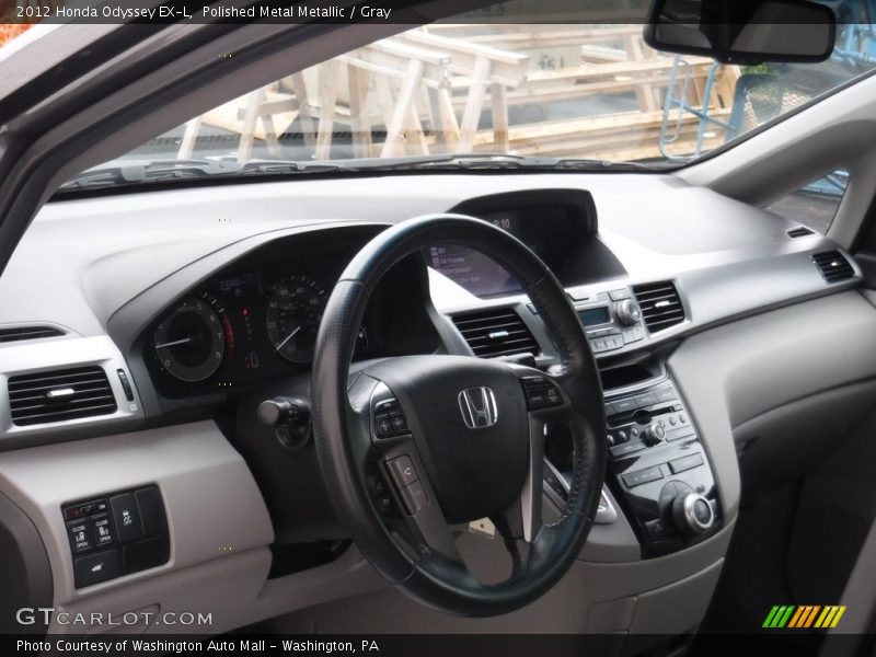 Polished Metal Metallic / Gray 2012 Honda Odyssey EX-L