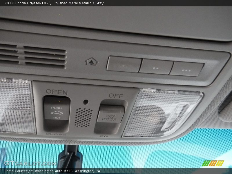 Polished Metal Metallic / Gray 2012 Honda Odyssey EX-L