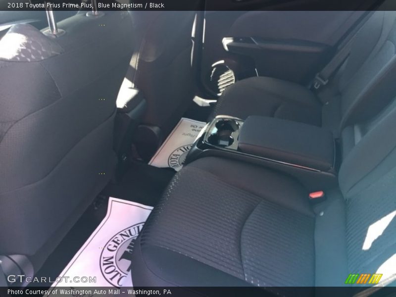Blue Magnetism / Black 2018 Toyota Prius Prime Plus