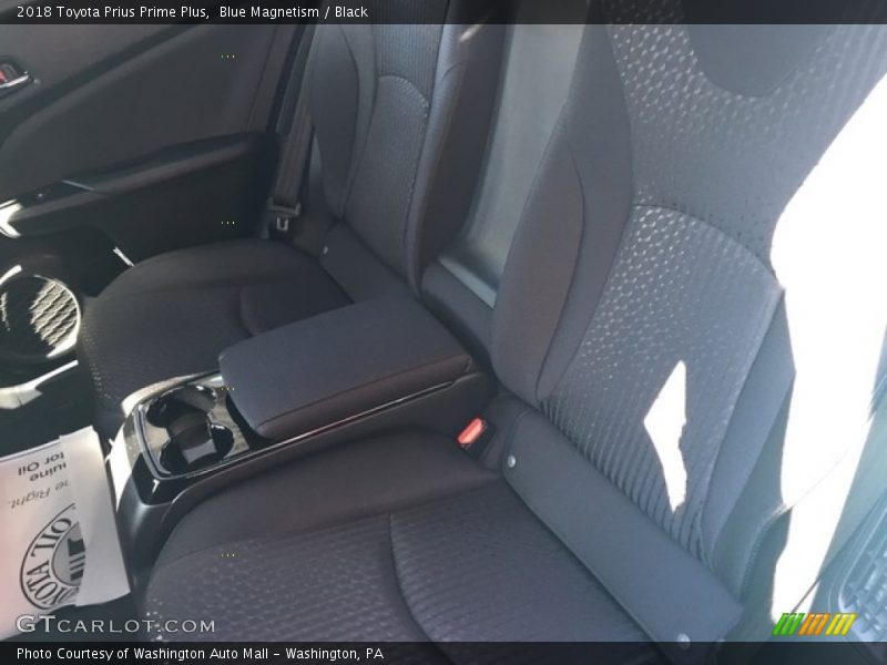 Blue Magnetism / Black 2018 Toyota Prius Prime Plus
