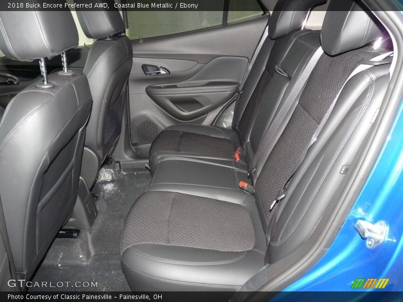 Coastal Blue Metallic / Ebony 2018 Buick Encore Preferred AWD