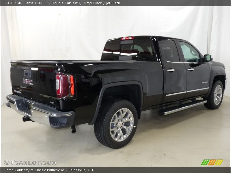 Onyx Black / Jet Black 2018 GMC Sierra 1500 SLT Double Cab 4WD