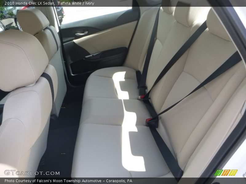 Taffeta White / Ivory 2018 Honda Civic LX Sedan